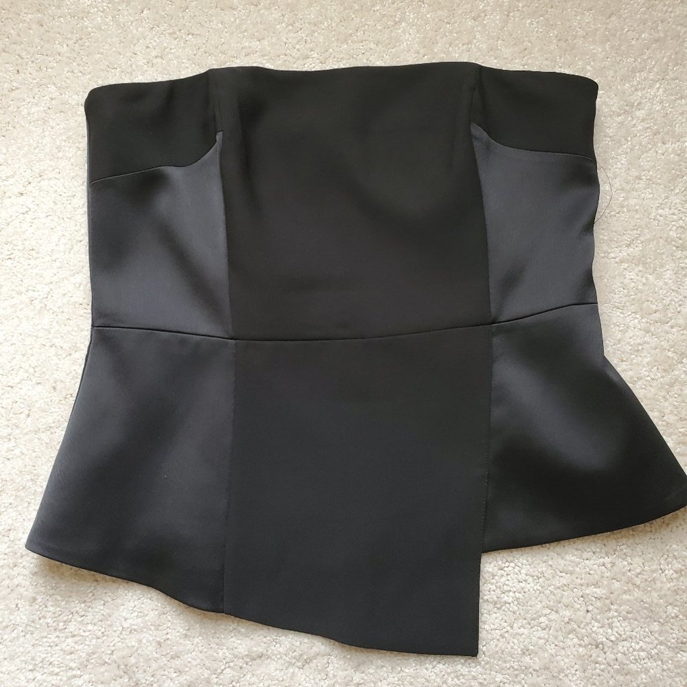WHITE HOUSE BLACK MARKET boned strapless top